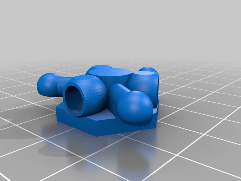 Giáp lục giác Airsoft Modular Hex Armor Plate in 3D - Image 3