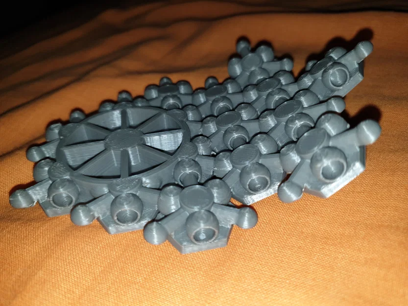 Giáp lục giác Airsoft Modular Hex Armor Plate in 3D - Image 5