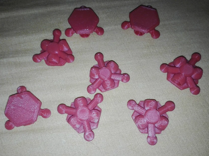 Giáp lục giác Airsoft Modular Hex Armor Plate in 3D - Image 6