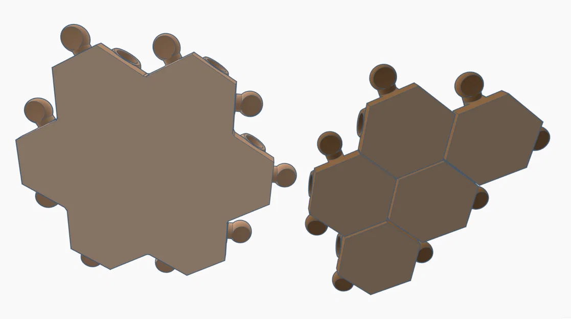 Giáp lục giác Airsoft Modular Hex Armor Plate in 3D - Image 10