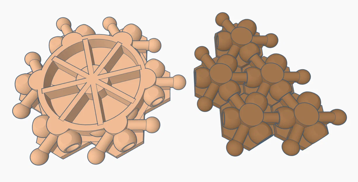 Giáp lục giác Airsoft Modular Hex Armor Plate in 3D - Image 11