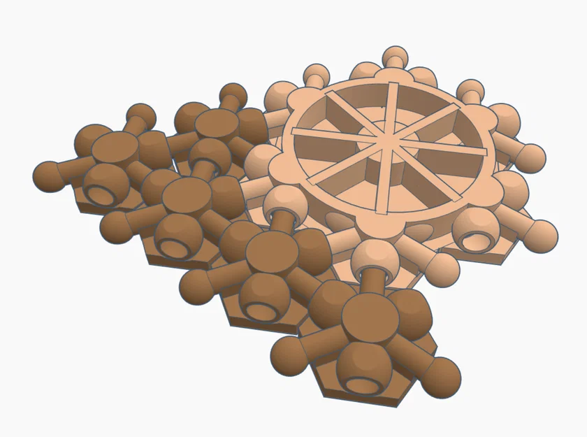 Giáp lục giác Airsoft Modular Hex Armor Plate in 3D - Image 13