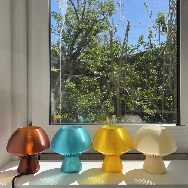 Đèn Nấm - in nhanh cho đui E14 có screw fix - Image 15