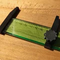 Thước kẹp từ thước Logarex (Ruler Calipers - Caliperuler) - Thumbnail 1