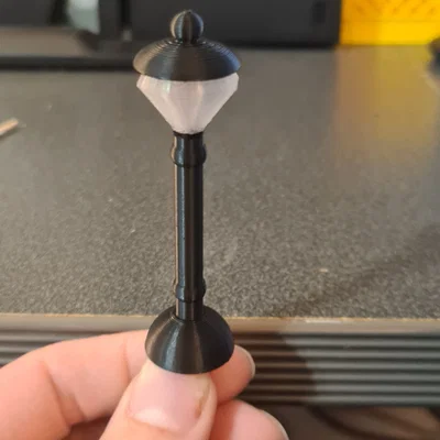 Đèn đường mini cao 75mm