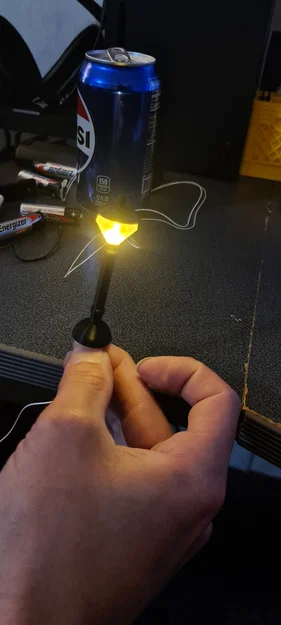 Đèn đường mini cao 75mm - Image 2