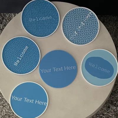 Trình tạo lót ly tùy biến (OpenSCAD) - Customizable Coaster Generator