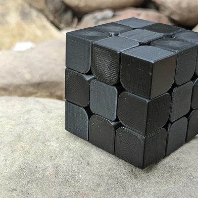 Khối Rubik 3D Printed 100% (không cần ốc và lò xo)