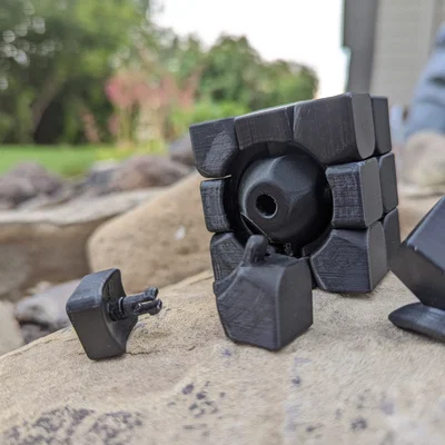 Khối Rubik 3D Printed 100% (không cần ốc và lò xo)