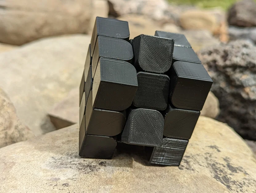 Khối Rubik 3D Printed 100% (không cần ốc và lò xo) - Image 3