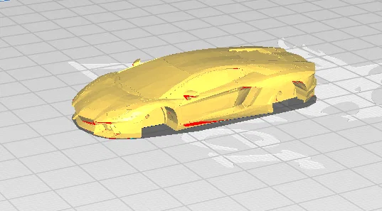 Mô hình 3D Lamborghini Aventador tương thích bánh xe Hot Wheels - Image 1