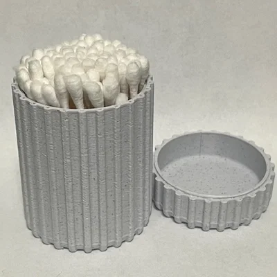 Hộp Đựng Tăm Bông (Q-Tip Holder) In 3D Tiện Lợi Và Tinh Tế
