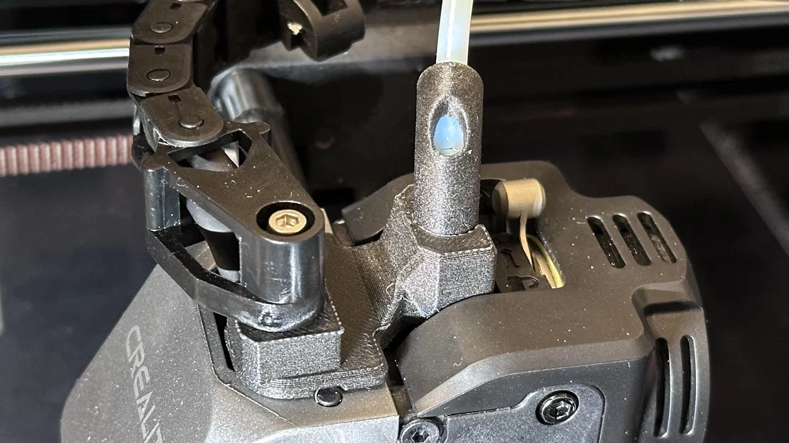 K1 Max: Fix cable chain bị gãy bolt + PTFE guide - Image 2