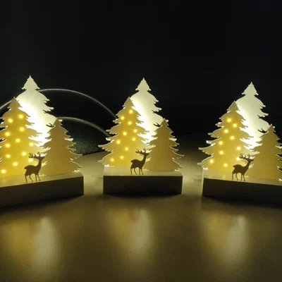 Trang trí Noel (Christmas decoration) có đèn LED – dự án in 3D dễ làm