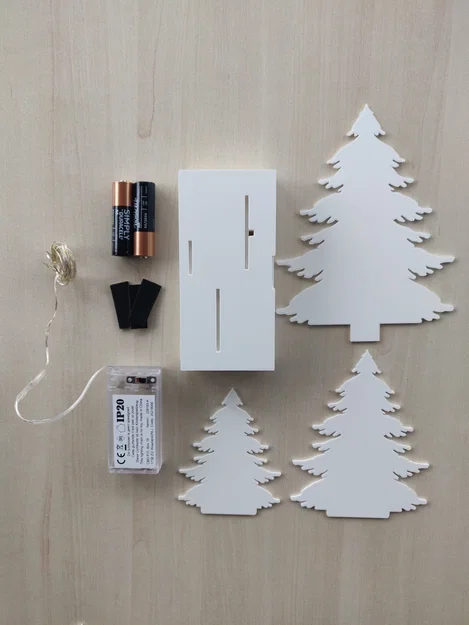 Trang trí Noel (Christmas decoration) có đèn LED – dự án in 3D dễ làm - Image 3