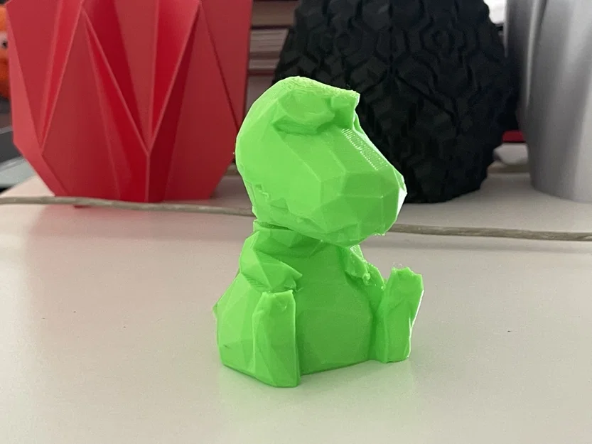 Mô hình T-Rex Low Poly dạng Bobblehead độc đáo cho bàn làm việc - Image 1