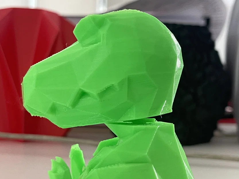 Mô hình T-Rex Low Poly dạng Bobblehead độc đáo cho bàn làm việc - Image 2