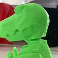 Mô hình T-Rex Low Poly dạng Bobblehead độc đáo cho bàn làm việc - Thumbnail 2
