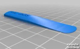 Dăm kèn Alto Saxophone (Alto Saxophone Reed) - File in 3D - Image 1