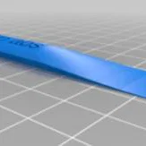 Dăm kèn Alto Saxophone (Alto Saxophone Reed) - File in 3D