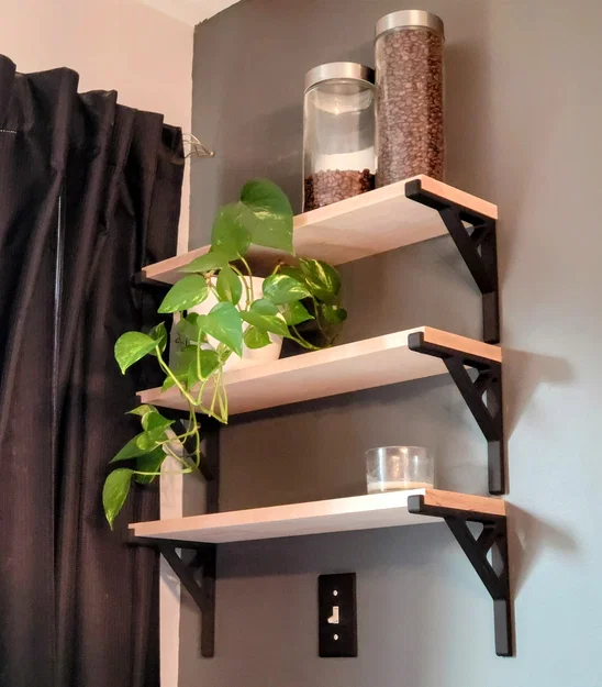 Pát đỡ kệ Easy-Peasy kèm Drill Template - Image 1