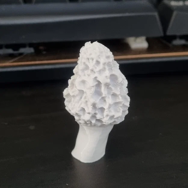 Mô hình nấm Morel (Morel Mushroom) - File in 3D chi tiết cao - Image 1