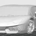 Mô hình xe Lamborghini 3D - Tải file STL in 3D chi tiết - Thumbnail 1