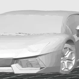 Mô hình xe Lamborghini 3D - Tải file STL in 3D chi tiết