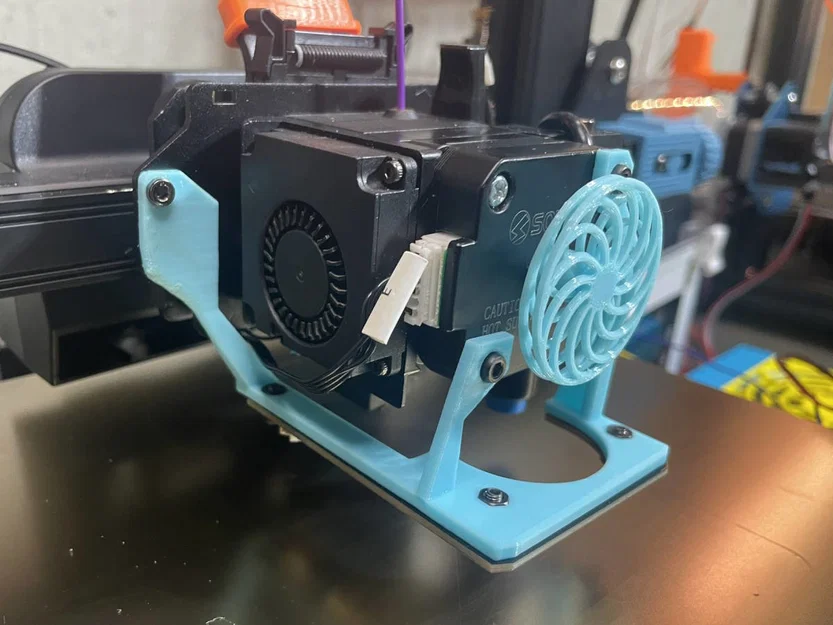 Giá đỡ LED extruder Sovol SV07 - Image 1