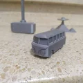 Xe van/bus VW (Hippy Van) - Thumbnail 1