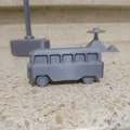 Xe van/bus VW (Hippy Van) - Thumbnail 2