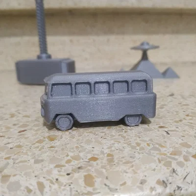 Xe van/bus VW (Hippy Van)