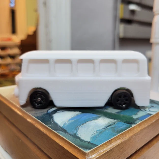 Jiabaile 1:43 Drift Car VW Bus Slamvan - Body (tỉ lệ 1:43) - Image 4