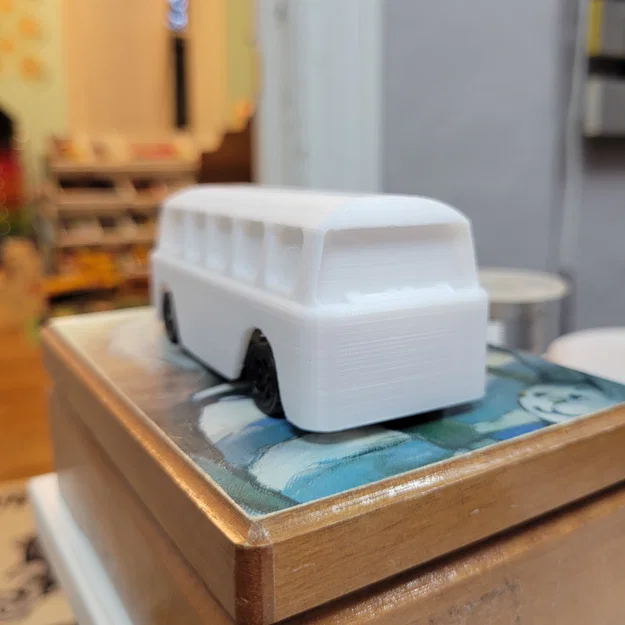 Jiabaile 1:43 Drift Car VW Bus Slamvan - Body (tỉ lệ 1:43) - Image 5
