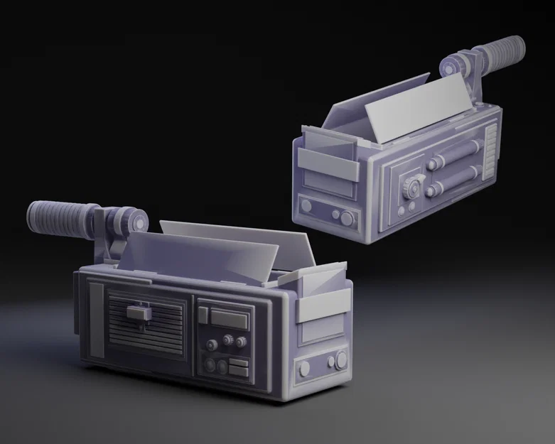 Mô hình 3D Ghostbusters Ghost Trap đa năng - Hộp đựng, chậu cây độc đáo - Image 1