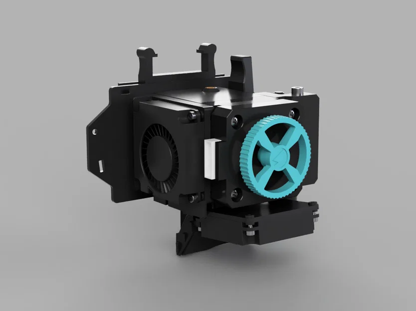 Bộ file STEP lắp ráp đầu đùn Sovol SV07 (Extruder Assembly) - Image 1