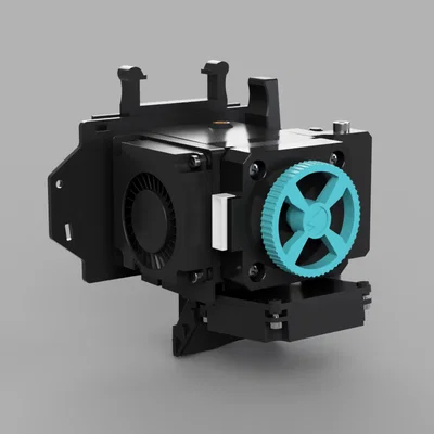 Bộ file STEP lắp ráp đầu đùn Sovol SV07 (Extruder Assembly)