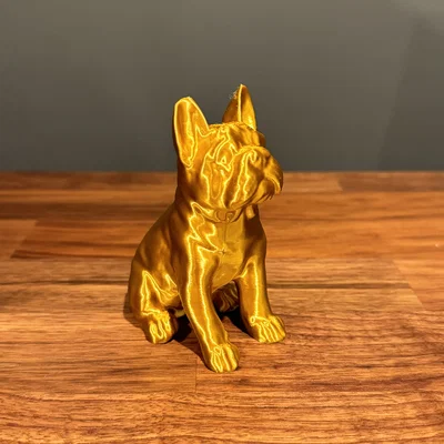 Ống cắm bút hình chó French Bulldog trang trí bàn làm việc cực xinh