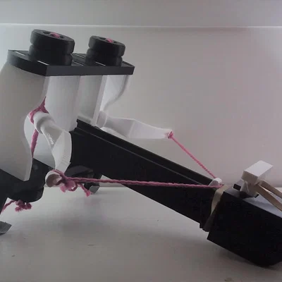 Mô hình máy bắn đá Roman Ballista in 3D - Đồ chơi độc đáo để bàn