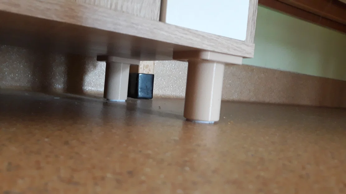 Chân đế nội thất chịu lực 3D (Furniture leg) tự in tại nhà - Image 2