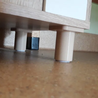 Chân đế nội thất chịu lực 3D (Furniture leg) tự in tại nhà