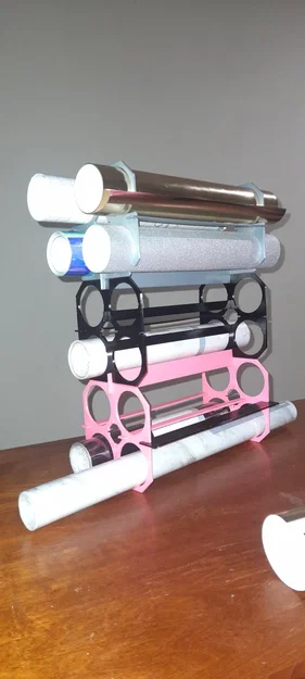 Modular Vinyl Holder – Kệ giữ cuộn vinyl dạng modular - Image 2