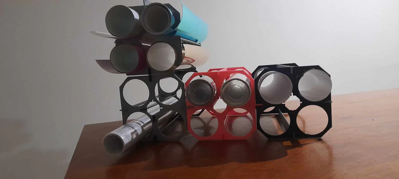 Modular Vinyl Holder – Kệ giữ cuộn vinyl dạng modular - Image 3