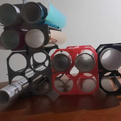 Modular Vinyl Holder – Kệ giữ cuộn vinyl dạng modular