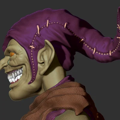 Mô hình tượng Green Goblin 3D - Tượng bán thân cực chất