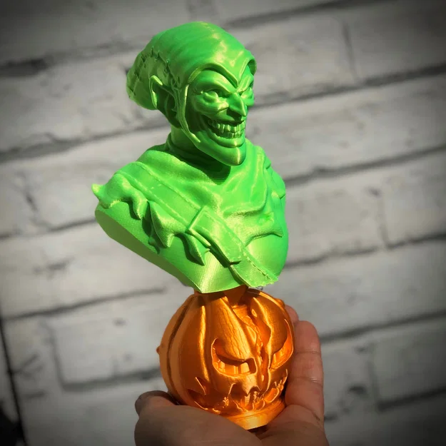 Mô hình tượng Green Goblin 3D - Tượng bán thân cực chất - Image 2