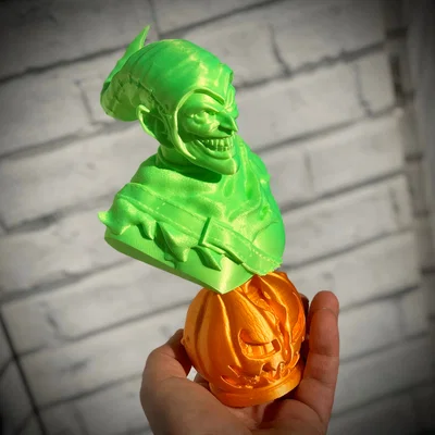 Mô hình tượng Green Goblin 3D - Tượng bán thân cực chất