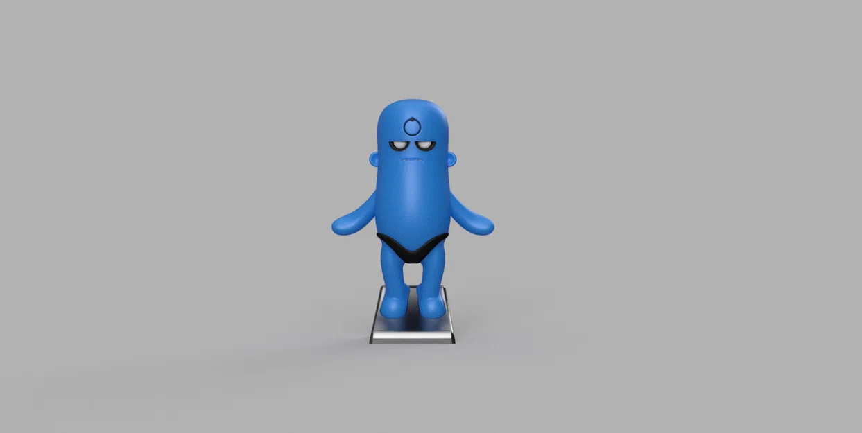Mô hình Mini Doctor Manhattan in 3D phong cách Chibi cực dễ thương - Image 1