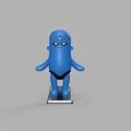 Mô hình Mini Doctor Manhattan in 3D phong cách Chibi cực dễ thương - Thumbnail 1