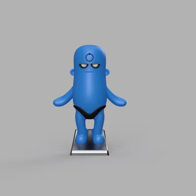 Mô hình Mini Doctor Manhattan in 3D phong cách Chibi cực dễ thương